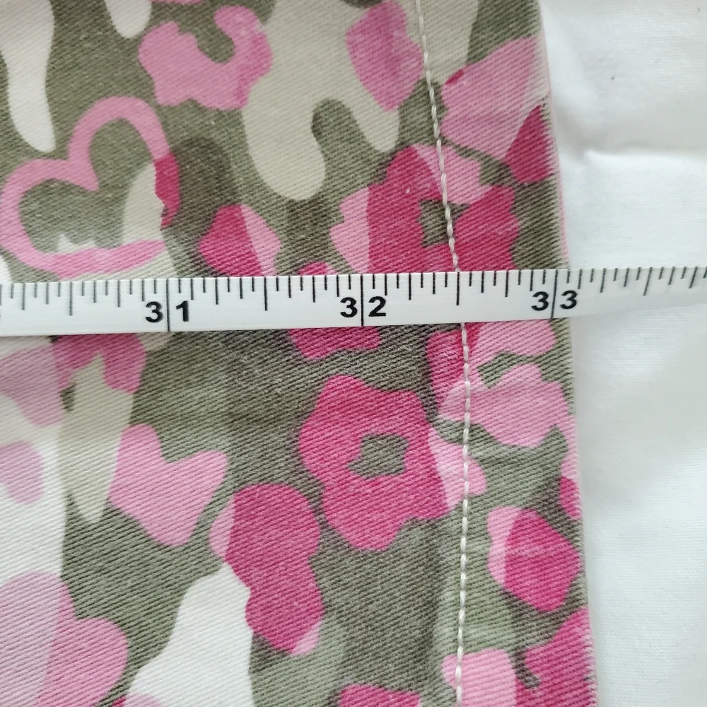 Girls 12 Jeggings Pink Camo Hearts Stretch Pants by‎ Children's Place